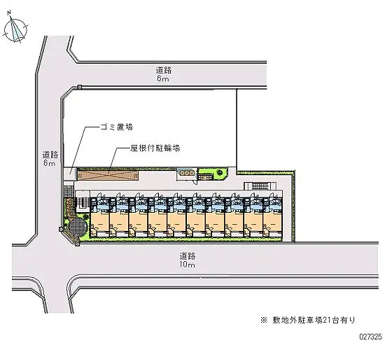 草津市追分町 月極駐車場